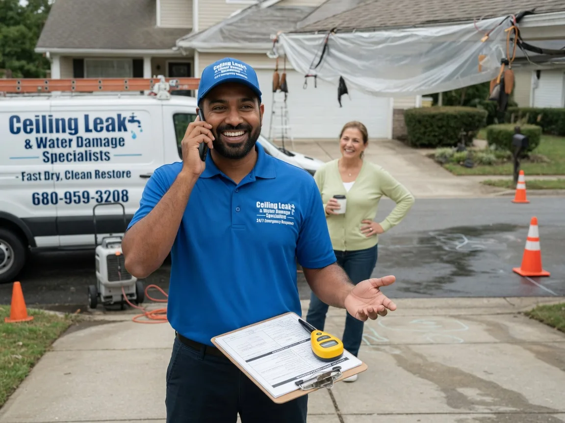 Ceiling Leak Cleanup Middlesex, NY FAQs